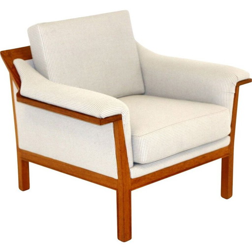 Fauteuil vintage en teck, Suède 1960