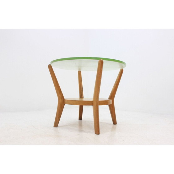 Image 1 of Table basse vintage en verre par Kropáãek et Koželka, 1960