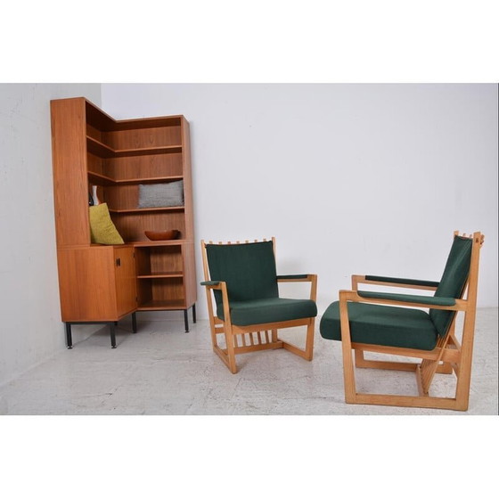 Image 1 of Meuble d'angle vintage par Jacqueline Lecoq et Antoine Philippon, 1960