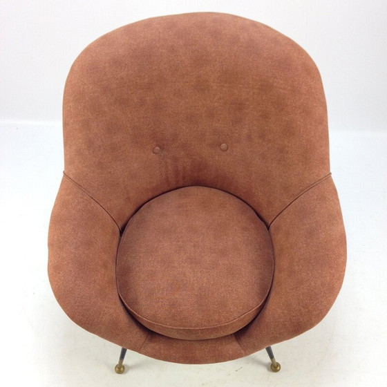 Image 1 of Paire de fauteuils italiens du Mid Century, années 1950