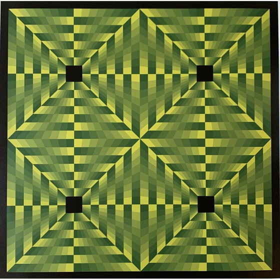 Image 1 of Photolithographie vintage de Jim Bird, 1972