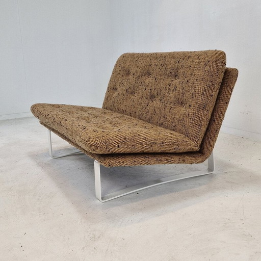 Canapé 2 places vintage par Kho Liang Ie pour Artifort, 1960s