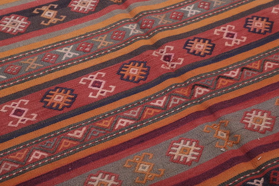 Image 1 of Original Modern Style Kilim Deko Design 415 X 180 cm Très bon état