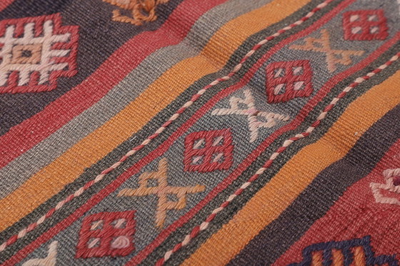 Image 1 of Original Modern Style Kilim Deko Design 415 X 180 cm Très bon état