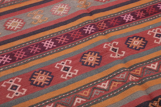 Image 1 of Original Modern Style Kilim Deko Design 415 X 180 cm Très bon état