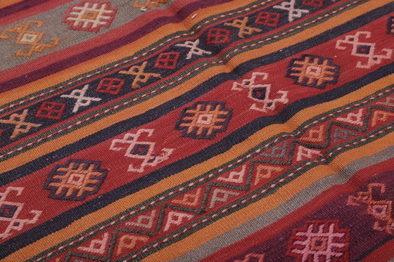 Image 1 of Original Modern Style Kilim Deko Design 415 X 180 cm Très bon état