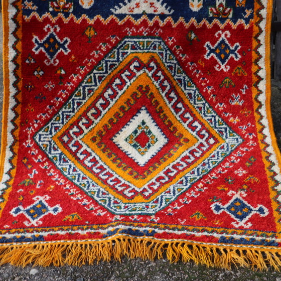Image 1 of Tapis Kilim vintage tissé à la main -Kilkim en laine turque- Tapis Coureur-70S