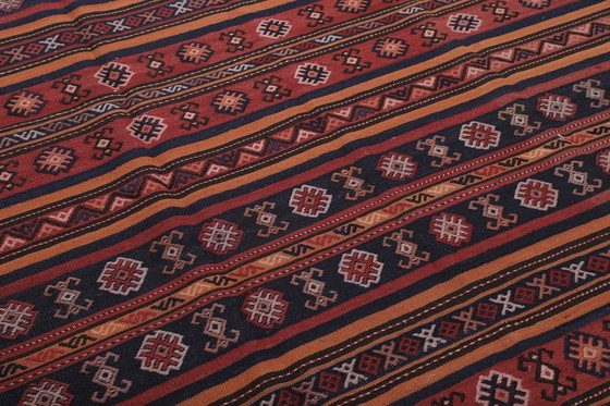 Image 1 of Original Modern Style Kilim Deko Design 460 X 180 cm Très bon état