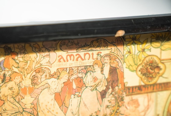 Image 1 of Plateau à déjeuner vintage avec pieds pliants - 1980S/1990S Design fonctionnel et élégant