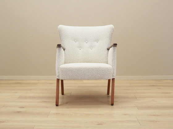 Image 1 of Fauteuil crème, Design danois, 1970S, Production : Danemark