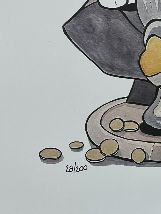 Image 1 of Disney Star Wars - Gravure 'Emperor Glompatine', signée et numérotée