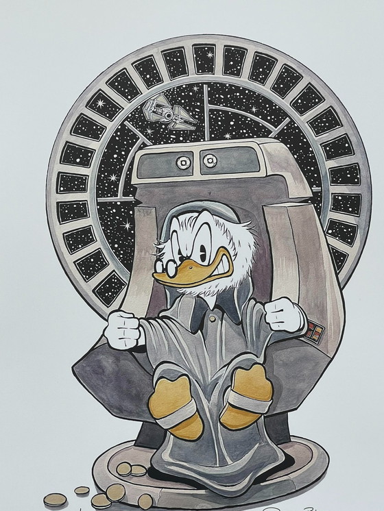 Image 1 of Disney Star Wars - Gravure 'Emperor Glompatine', signée et numérotée