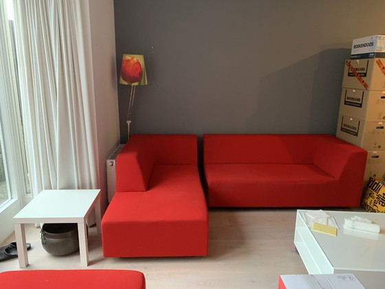 Image 1 of Canapé Gelderland avec pouf Modèle 6900