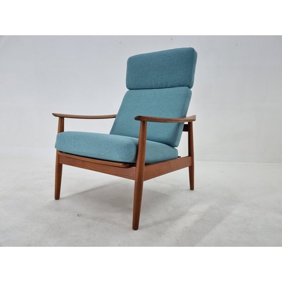 Image 1 of Fauteuil réglable vintage par Arne Vodder pour France & Søn, Danemark années 1960