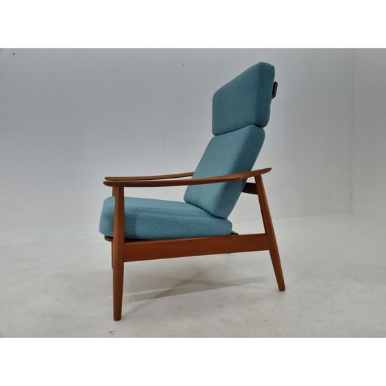 Image 1 of Fauteuil réglable vintage par Arne Vodder pour France & Søn, Danemark années 1960