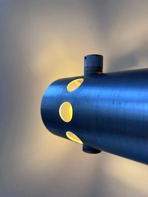 Applique Vintage Orientable, Métal Brossé, France 1960