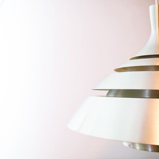 Image 1 of Lampe suspendue vintage en aluminium par Hans-Agne Jakobsson, Suède 1960