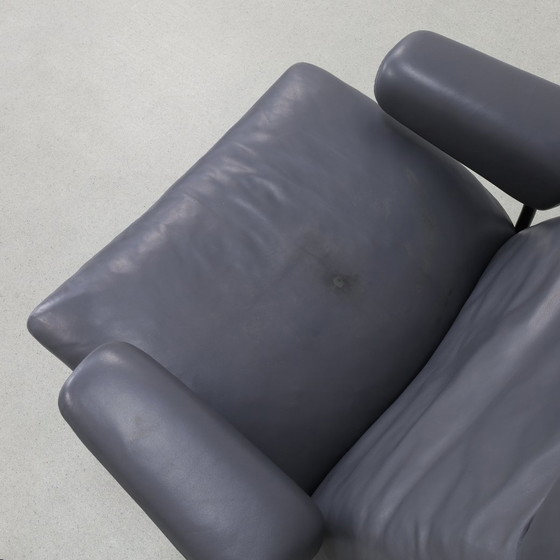 Image 1 of Fauteuil postmoderne en cuir "Ds 2030" De Sede, 1980S