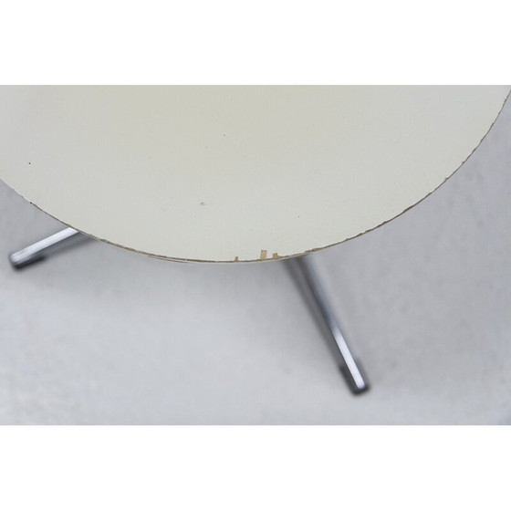 Image 1 of Chaise pivotante vintage par Jan Hallberg pour Edbysverken, Suède 1980