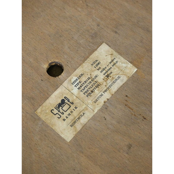 Image 1 of Ensemble de 4 chaises vintage de Stol Kamnik, 1970