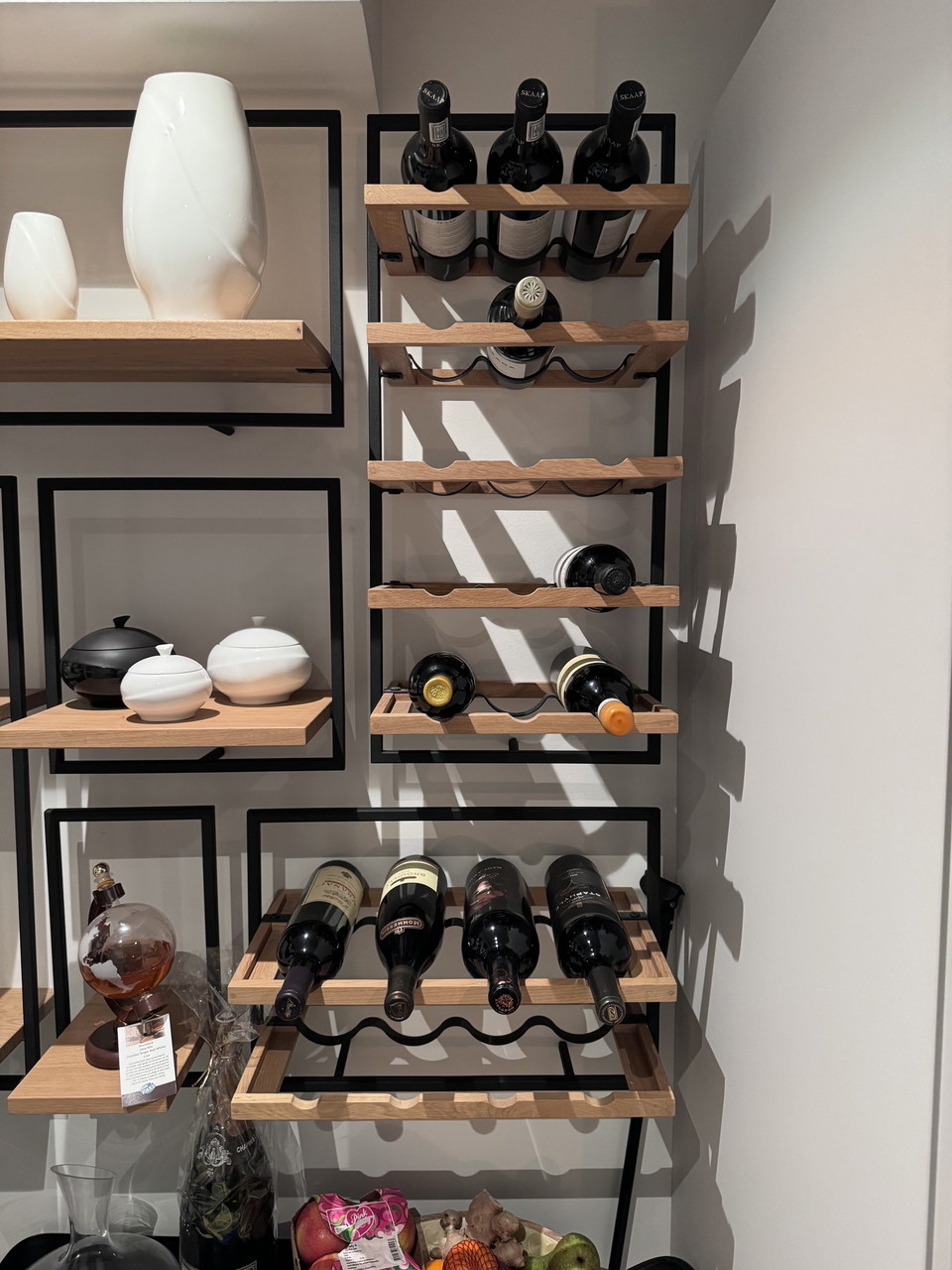 D Bhodi Shelfmate Casiers a vin 8 Type C et 15 Type E