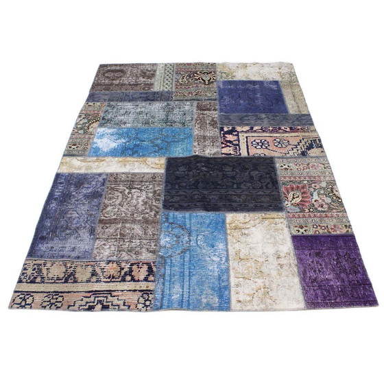 Image 1 of Tapis persan Patchwork 220X150 N°:1775