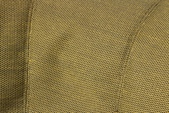 Image 1 of Banc modulaire Durlet 9 pièces en tissu De Ploeg vert luxueux, 1970