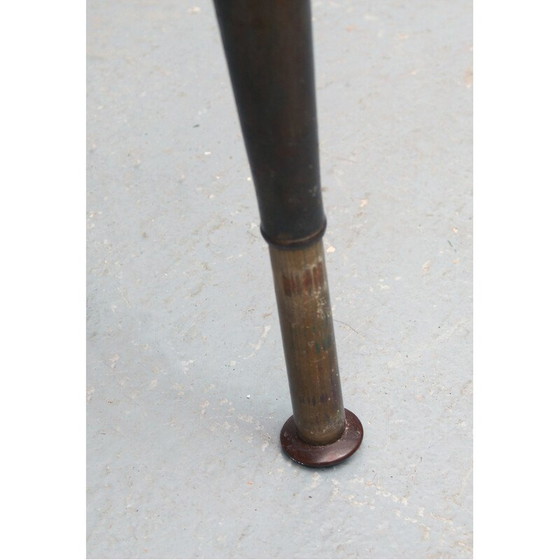 Image 1 of Table basse vintage en placage de noyer et formica, 1950