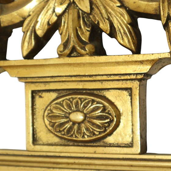 Image 1 of Narrow Deknudt Mirror Eagle Leaf Gold