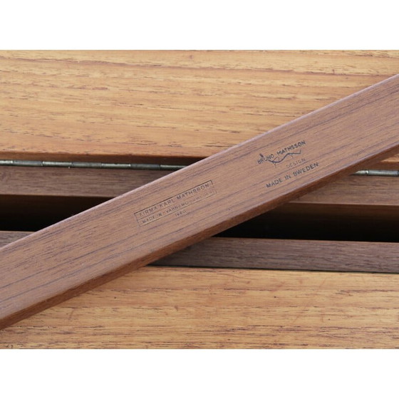 Image 1 of Table scandinave vintage modèle Maria en teck par Bruno Mathsson, 1960