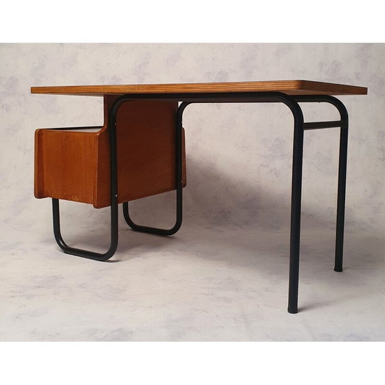 Image 1 of Bureau vintage de Robert Charroy pour Mobilor, 1955