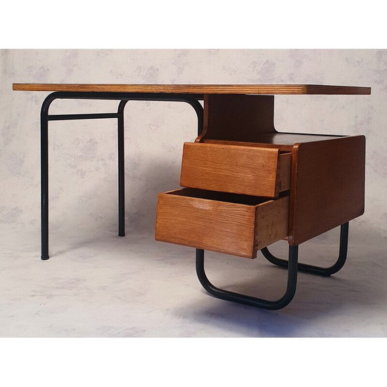 Image 1 of Bureau vintage de Robert Charroy pour Mobilor, 1955