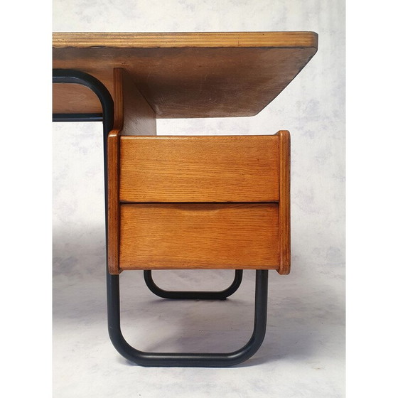 Image 1 of Bureau vintage de Robert Charroy pour Mobilor, 1955