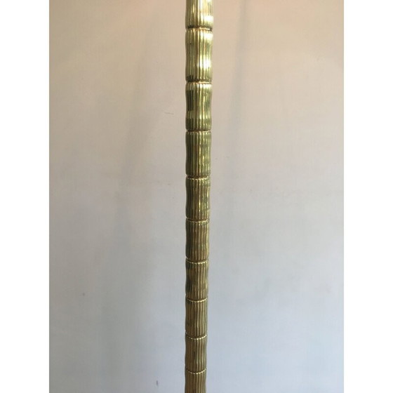 Image 1 of Lampadaire vintage en laiton, 1970