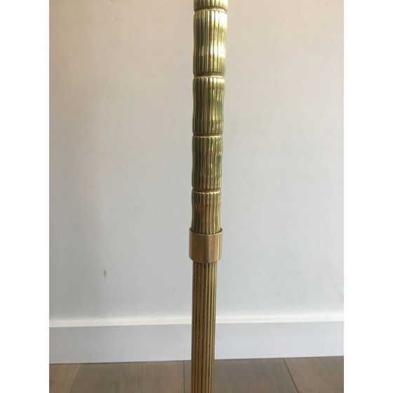 Image 1 of Lampadaire vintage en laiton, 1970