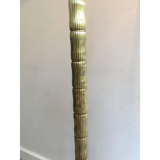 Image 1 of Lampadaire vintage en laiton, 1970