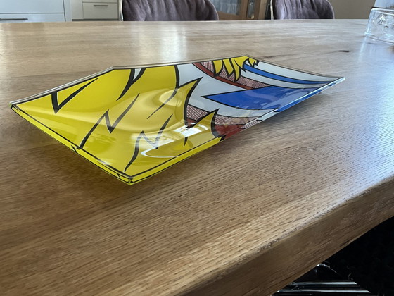 Image 1 of Coupe en verre Pop Art