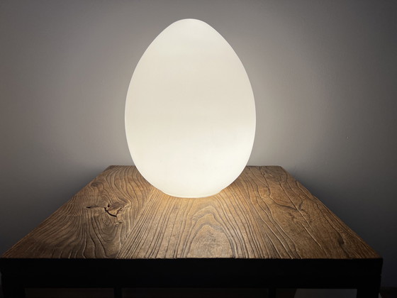 Image 1 of 3x Opaline Vianne Domec Egg Lamps