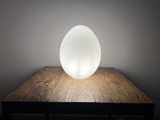 Image 1 of 3x Opaline Vianne Domec Egg Lamps