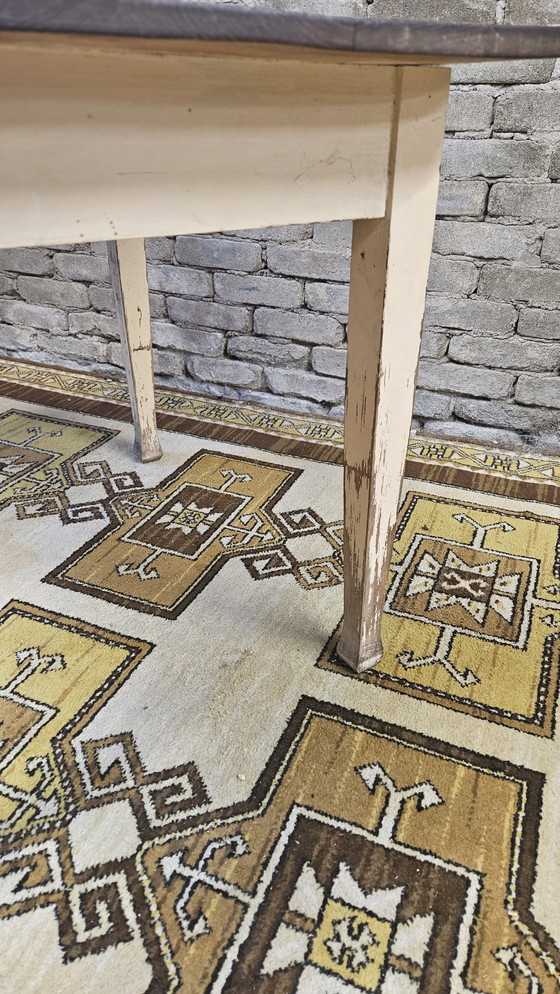 Image 1 of Petite Table De Ferme Vintage 