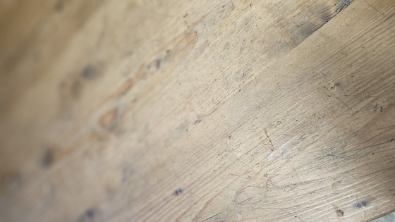 Image 1 of Petite Table De Ferme Vintage 