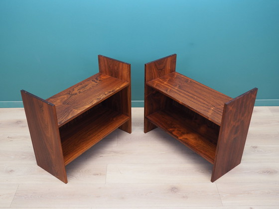 Image 1 of Ensemble de deux bibliothèques en bois de rose, design danois, 1970S, Production : Danemark