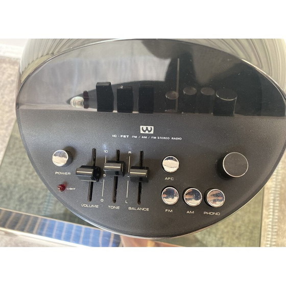 Image 1 of Radio amfm vintage modèle 2002 par Weltron, années 1970