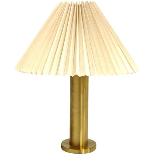 Lampe de table vintage en métal, Suède 1970