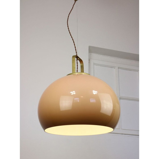 Image 1 of Lampe suspendue vintage Zurigo par Luigi Massoni pour Guzzini