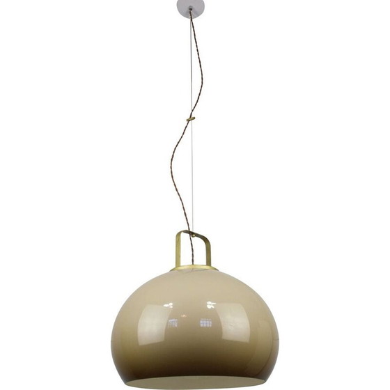 Image 1 of Lampe suspendue vintage Zurigo par Luigi Massoni pour Guzzini