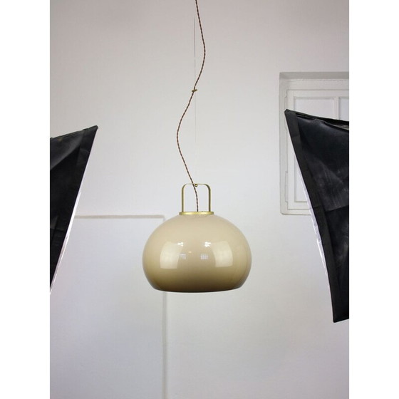Image 1 of Lampe suspendue vintage Zurigo par Luigi Massoni pour Guzzini