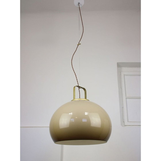 Image 1 of Lampe suspendue vintage Zurigo par Luigi Massoni pour Guzzini