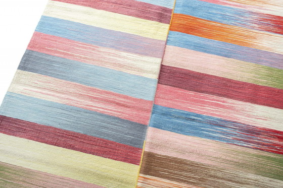 Image 1 of Designer Kilim Fars tissé à la main - 194 X 146 cm (Nouveau)