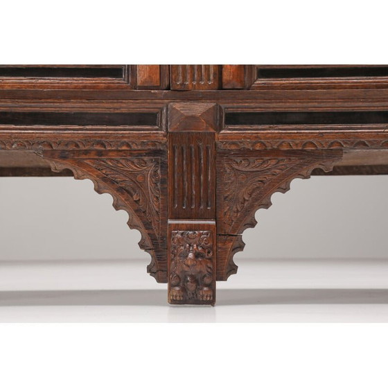 Image 1 of Armoire vintage en lin d'Utrechtse Poort